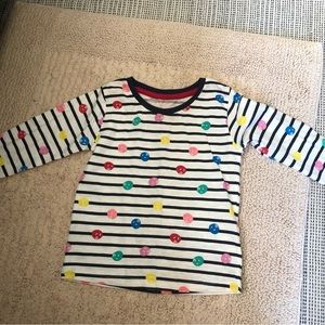 Bundle of two long sleeve cotton shirts 12-18 months NWOT